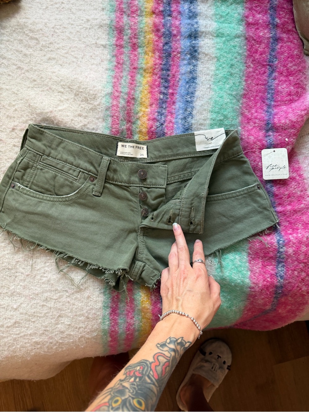 NWT We The Free Low-Rise Microshort